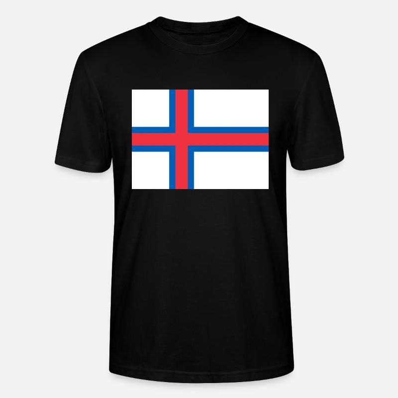 Färöer Inseln - Stanley/Stella Unisex Bio-T-Shirt CRAFTER - Schwarz