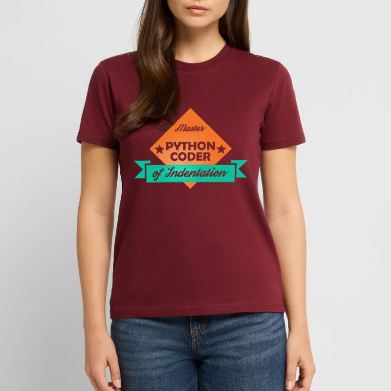 Python-Programmierer, Meister der Einrückung Stanley/Stella Unisex Bio-T-Shirt CRAFTER