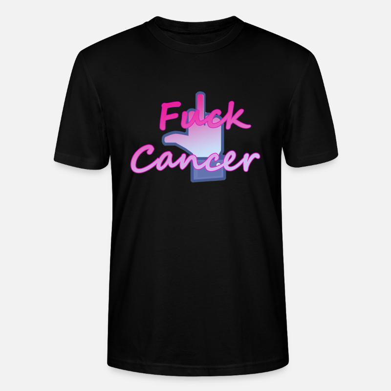 Fick Krebs - Stanley/Stella Unisex Bio-T-Shirt CRAFTER - Schwarz