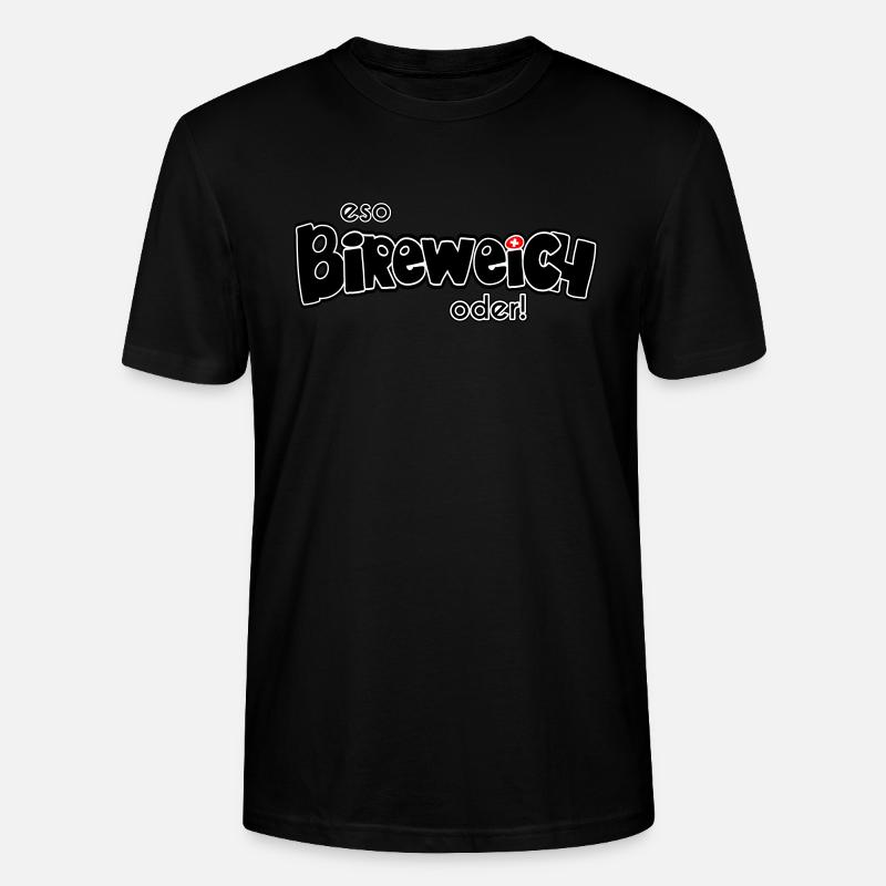 eso Bireweich oder! - Stanley/Stella Unisex Bio-T-Shirt CRAFTER - Schwarz