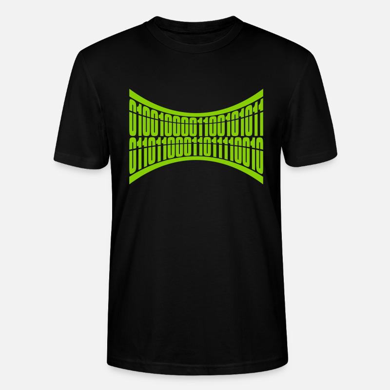 Binär Code Programm Sprache - Stanley/Stella Unisex Bio-T-Shirt CRAFTER - Schwarz