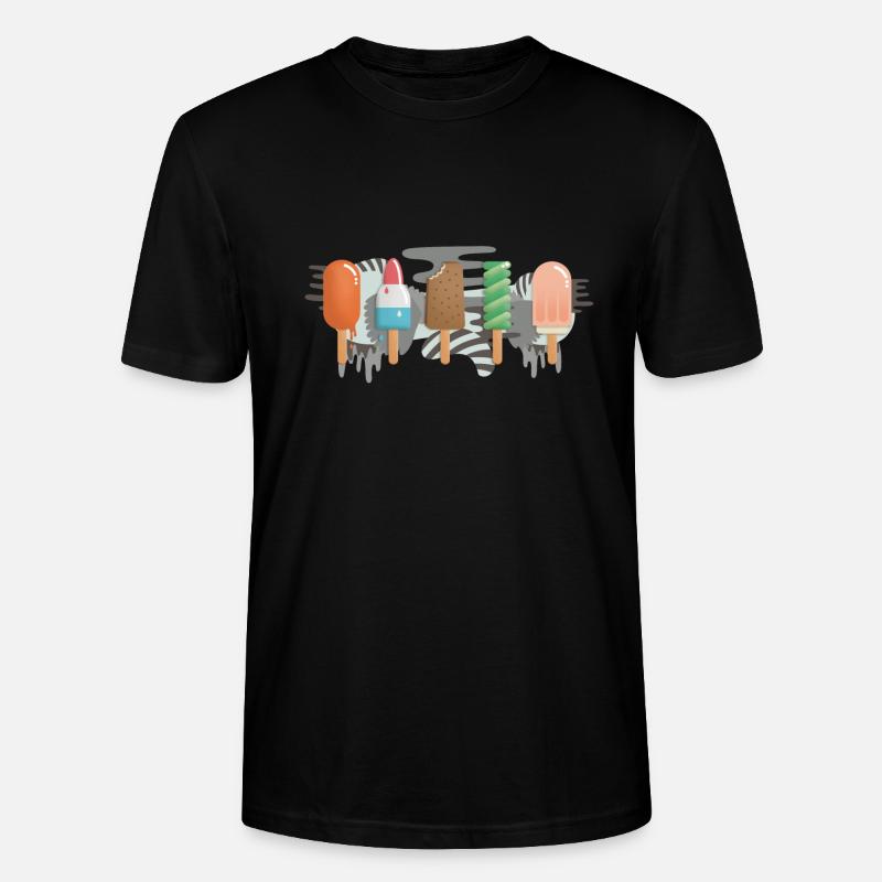 Eis am Stiel - Stanley/Stella Unisex Bio-T-Shirt CRAFTER - Schwarz