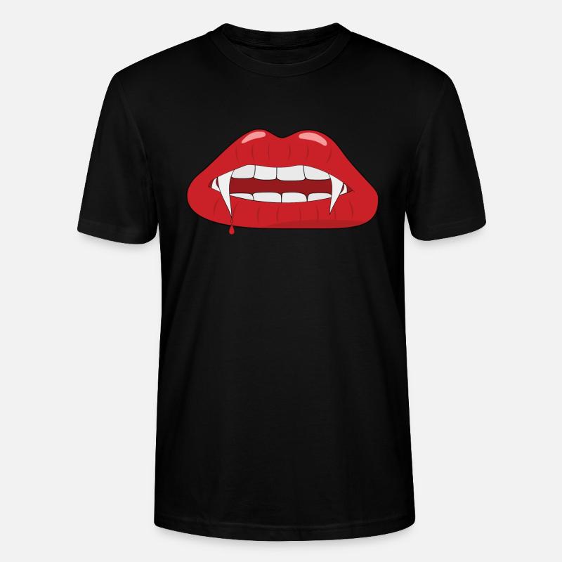 Vampire dents de vampire - T-shirt bio CRAFTER Stanley Stella Unisexe - noir