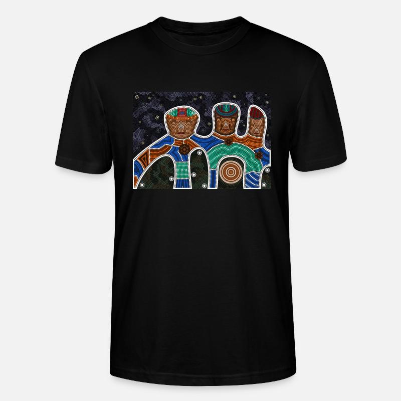 Relation amicale - T-shirt bio CRAFTER Stanley Stella Unisexe - noir