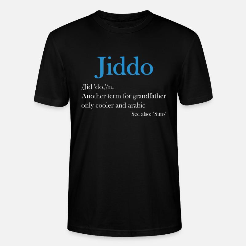 Jiddo Definition - Stanley/Stella Unisex Bio-T-Shirt CRAFTER - Schwarz
