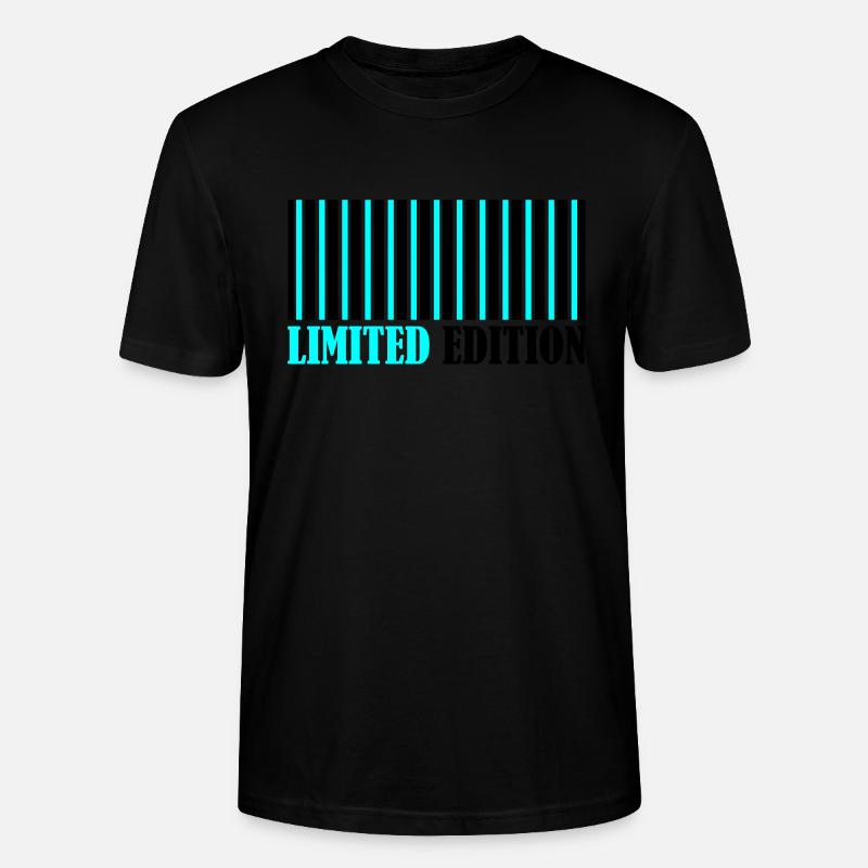 Barcode Limited Edition - Stanley/Stella Unisex Bio-T-Shirt CRAFTER - Schwarz