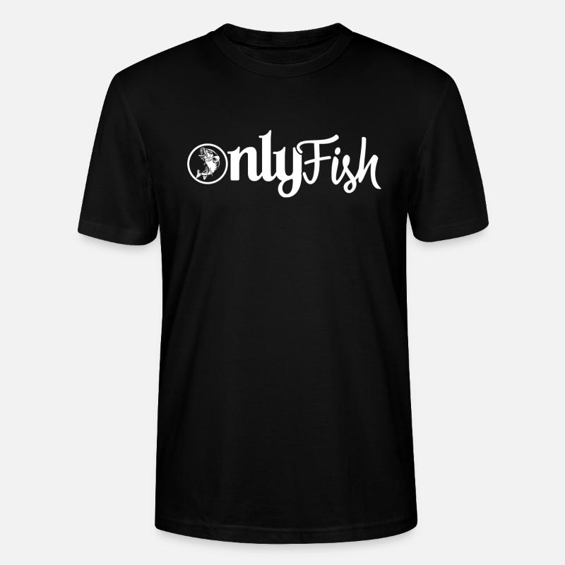 Only Fish - Stanley/Stella Unisex Bio-T-Shirt CRAFTER - Schwarz