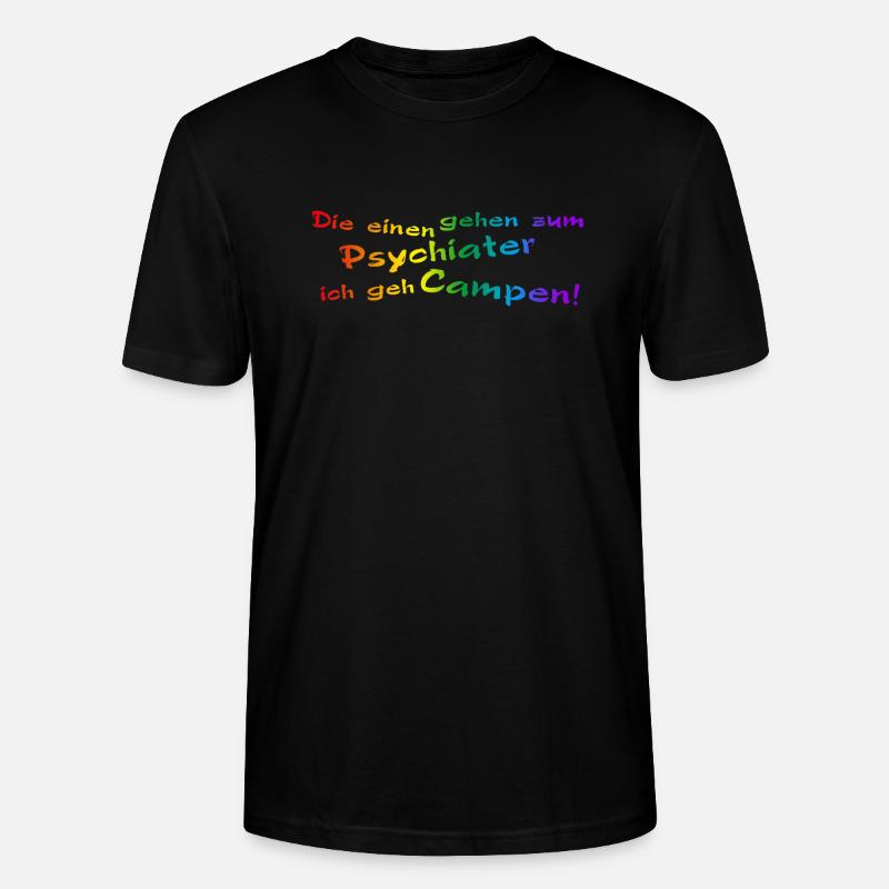 Psycho Camper pride - Stanley/Stella Unisex Bio-T-Shirt CRAFTER - Schwarz