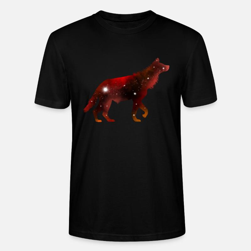 Hyène Galaxy - T-shirt bio CRAFTER Stanley Stella Unisexe - noir