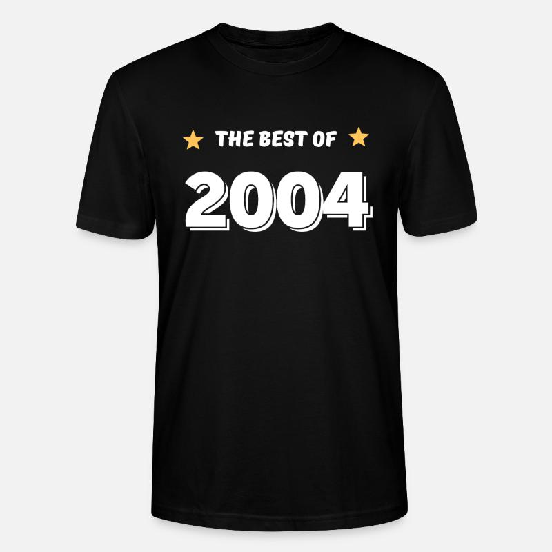 Das Beste aus 2004 - Stanley/Stella Unisex Bio-T-Shirt CRAFTER - Schwarz