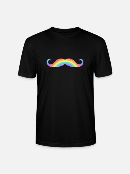Rainbow Tash - Stanley/Stella CRAFTER Unisex Organic T-Shirt - black
