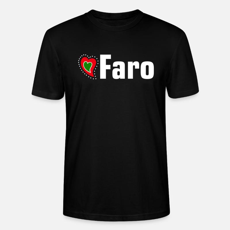 faro - Stanley/Stella Unisex Bio-T-Shirt CRAFTER - Schwarz