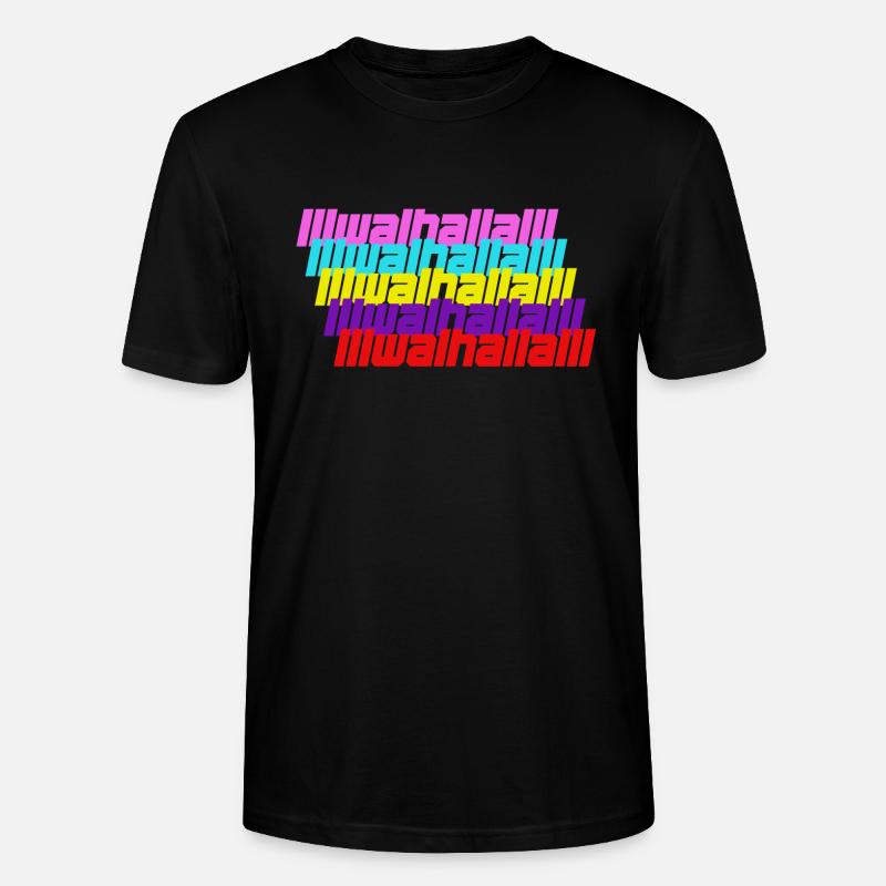 Walhalla - T-shirt bio CRAFTER Stanley Stella Unisexe - noir