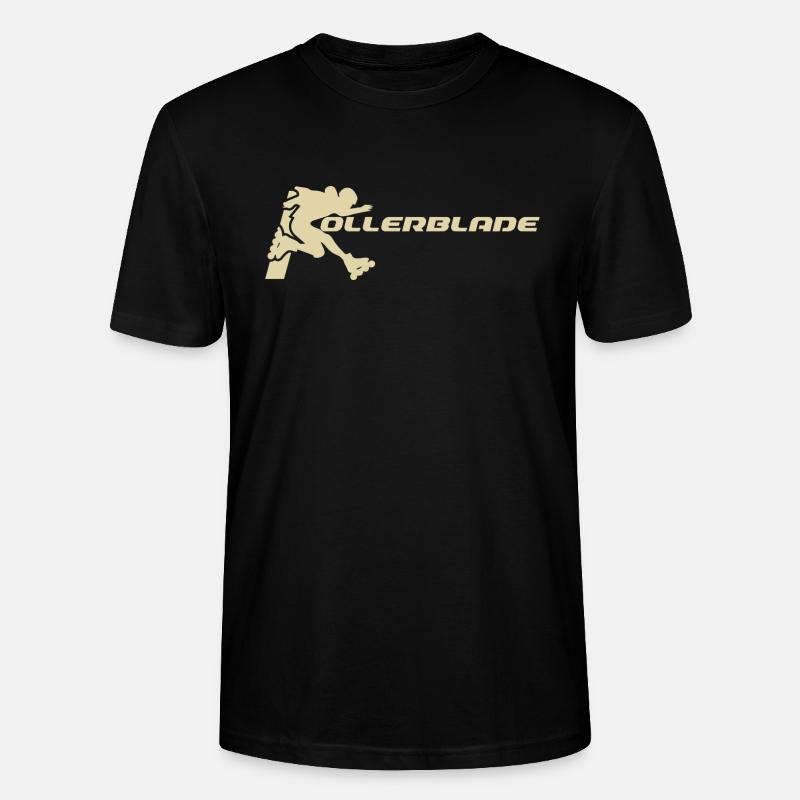 Lumière silhouette de roller - T-shirt bio CRAFTER Stanley Stella Unisexe - noir