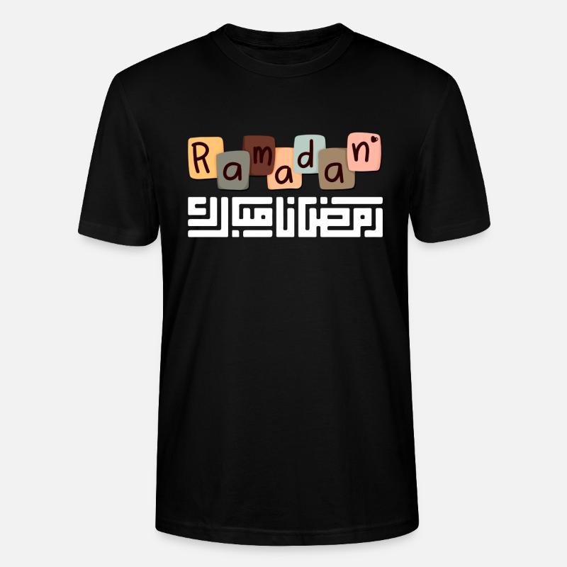 Ramadan Mubarak - Stanley/Stella Unisex Bio-T-Shirt CRAFTER - Schwarz