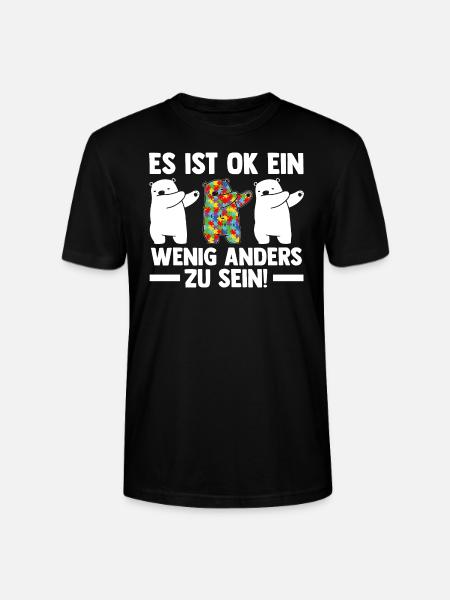 Autismus Autist Autisten - Stanley/Stella Unisex Bio-T-Shirt CRAFTER - Schwarz