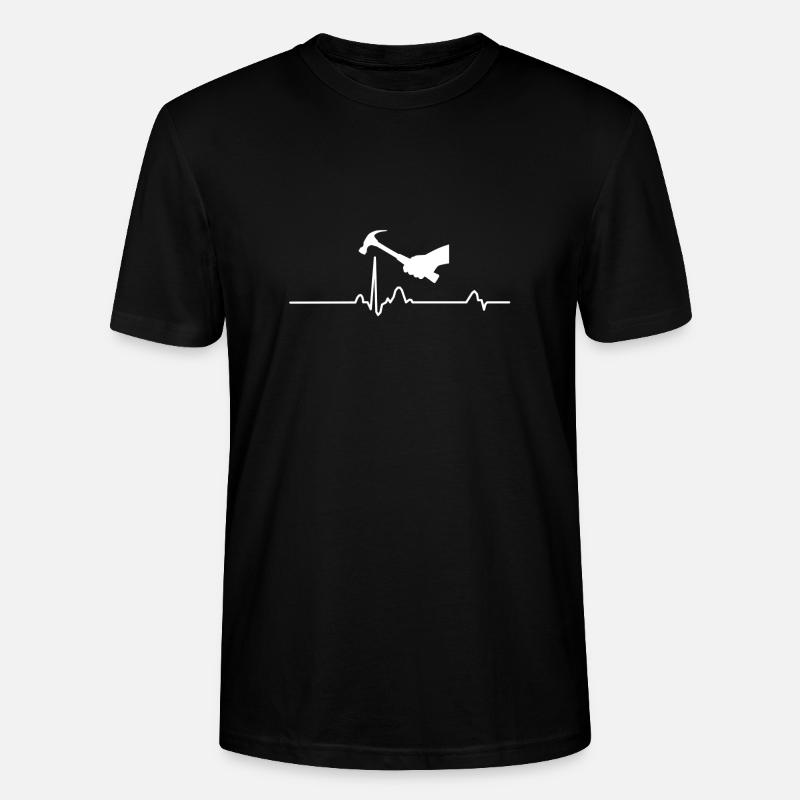 Heimwerker - Stanley/Stella Unisex Bio-T-Shirt CRAFTER - Schwarz