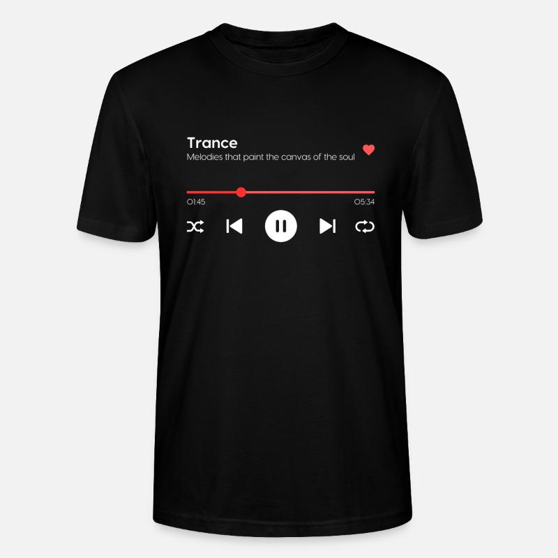 Trance - Stanley/Stella Unisex Bio-T-Shirt CRAFTER - Schwarz