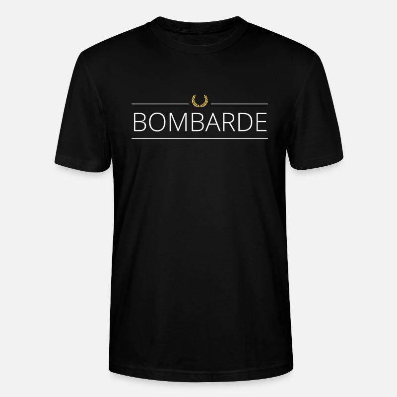 Bombarde - T-shirt bio CRAFTER Stanley Stella Unisexe - noir