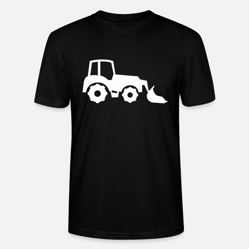 bagger - Stanley/Stella Unisex Bio-T-Shirt CRAFTER - Schwarz