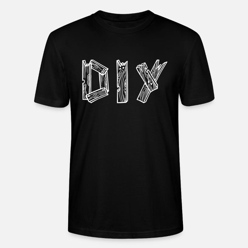 DIY - do it yourself - Stanley/Stella Unisex Bio-T-Shirt CRAFTER - Schwarz