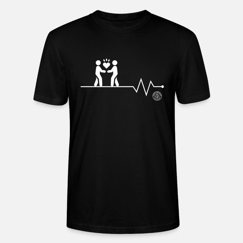 love <3 - Stanley/Stella Unisex Bio-T-Shirt CRAFTER - Schwarz