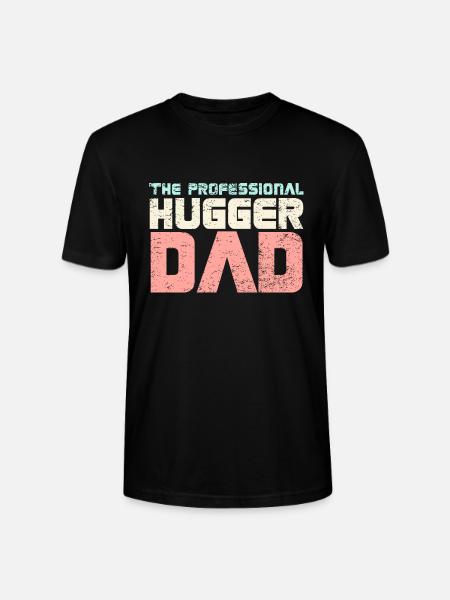 The Professional Hugger Dad - Stanley/Stella Unisex Bio-T-Shirt CRAFTER - Schwarz