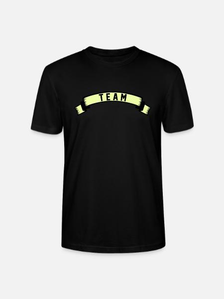 team - Stanley/Stella Unisex Bio-T-Shirt CRAFTER - Schwarz