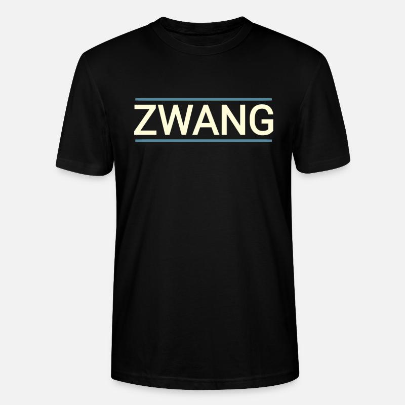 Compulsion baiger text - Stanley/Stella CRAFTER Unisex Organic T-Shirt - black