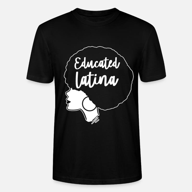 Afro Latina - Stanley/Stella Unisex Bio-T-Shirt CRAFTER - Schwarz