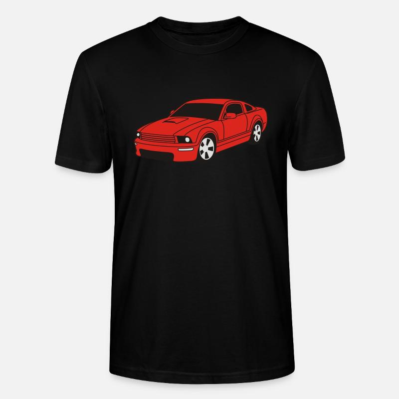 car - Stanley/Stella Unisex Bio-T-Shirt CRAFTER - Schwarz