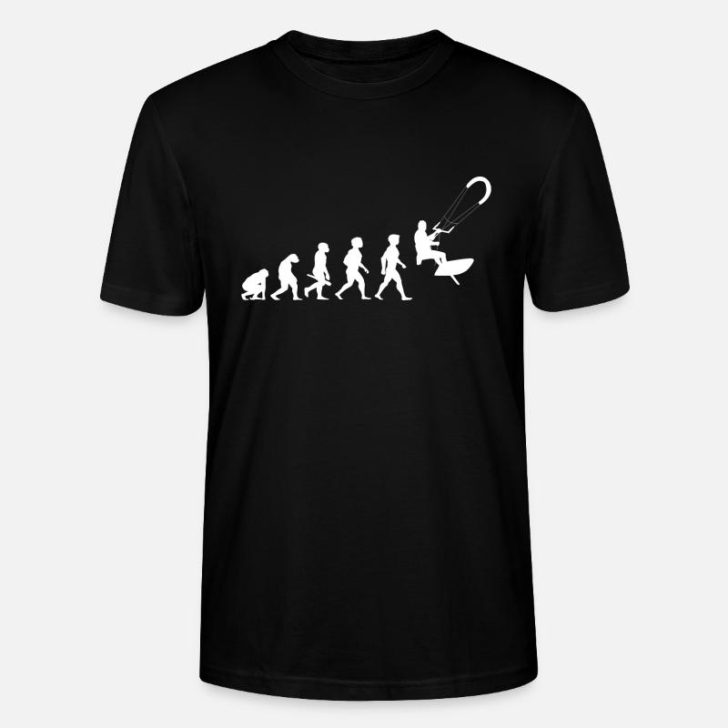 Evolution Kitesurf Kiteboards De guidage Dent de la voile - T-shirt bio CRAFTER Stanley Stella Unisexe - noir