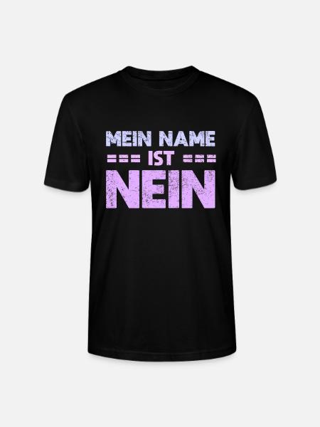 Mein Name Ist Nein - Stanley/Stella Unisex Bio-T-Shirt CRAFTER - Schwarz