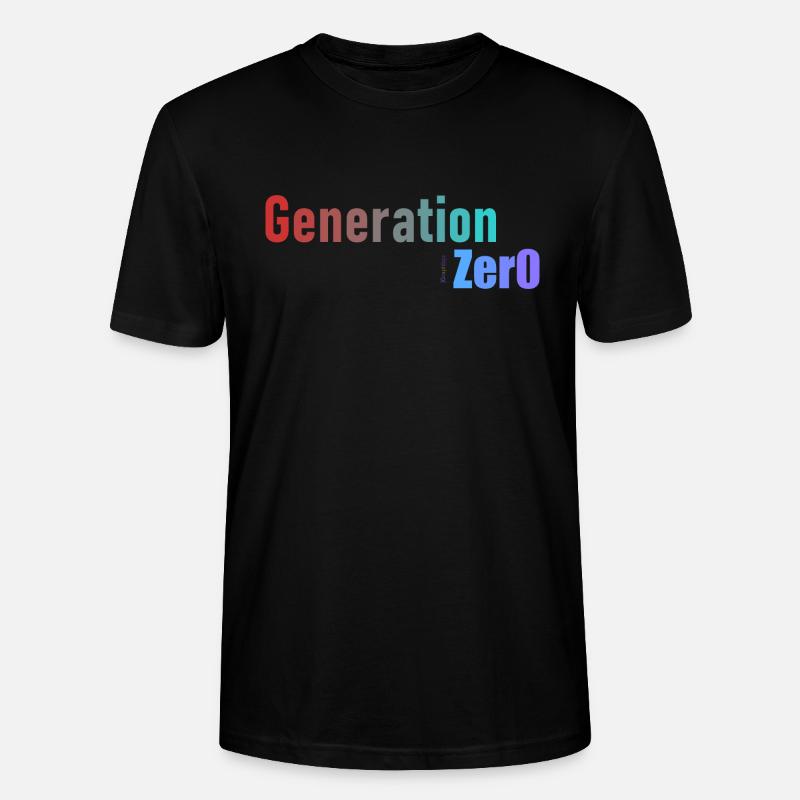 Generation 0 - Stanley/Stella Unisex Bio-T-Shirt CRAFTER - Schwarz