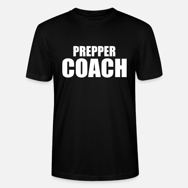 Prepper - T-shirt bio CRAFTER Stanley Stella Unisexe - noir