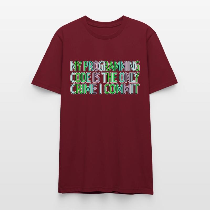 Computer Language Jokes Present Backend Developer Stanley/Stella CRAFTER Unisex Organic T-Shirt