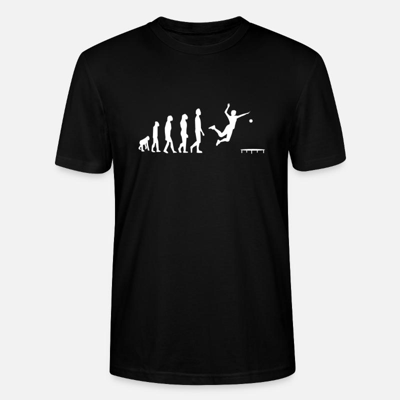 Spikeball Roundnet Evolution - Stanley/Stella CRAFTER Unisex Organic T-Shirt - black