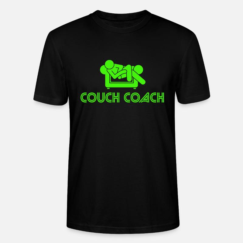 Coach Character Builder Attitude - Stanley/Stella Unisex Bio-T-Shirt CRAFTER - Schwarz