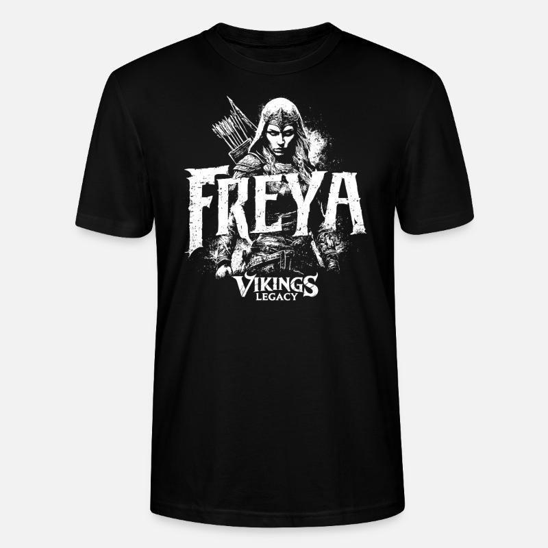 Freya - Stanley/Stella Unisex Bio-T-Shirt CRAFTER - Schwarz