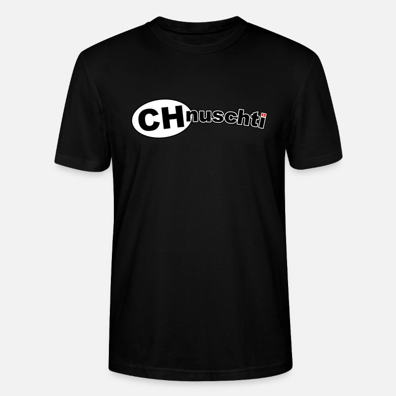 CHnuschti - Stanley/Stella Unisex Bio-T-Shirt CRAFTER - Schwarz