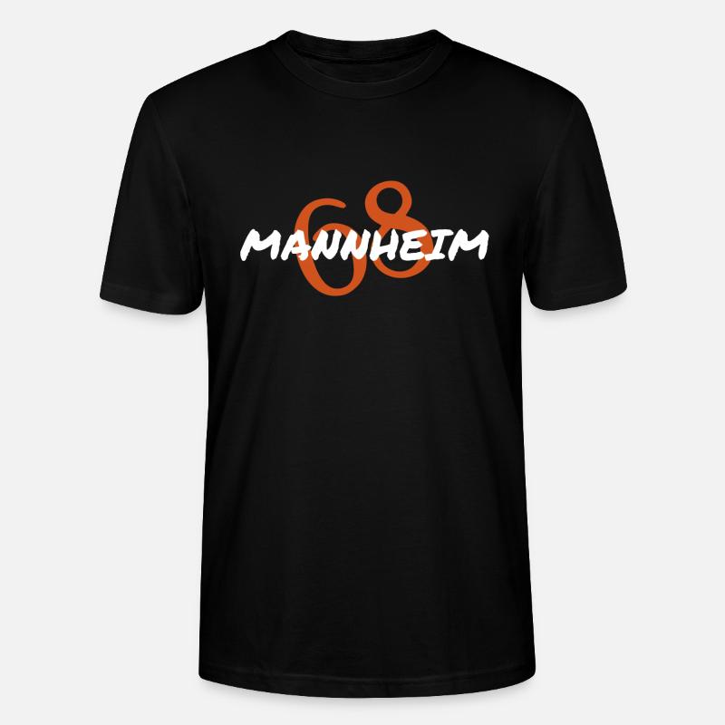 Mannheim Monnem Mannheimat - Stanley/Stella Unisex Bio-T-Shirt CRAFTER - Schwarz