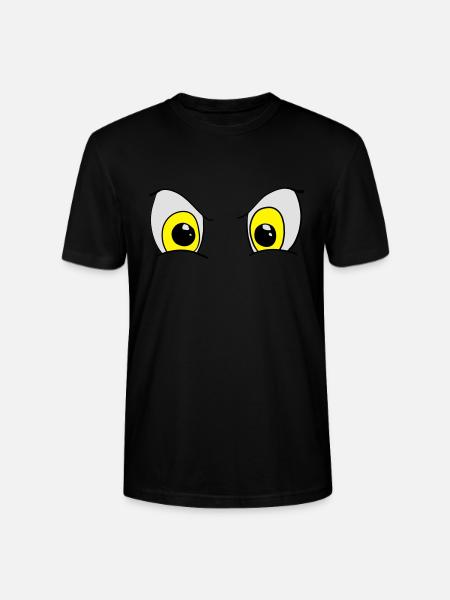 auge - Stanley/Stella Unisex Bio-T-Shirt CRAFTER - Schwarz