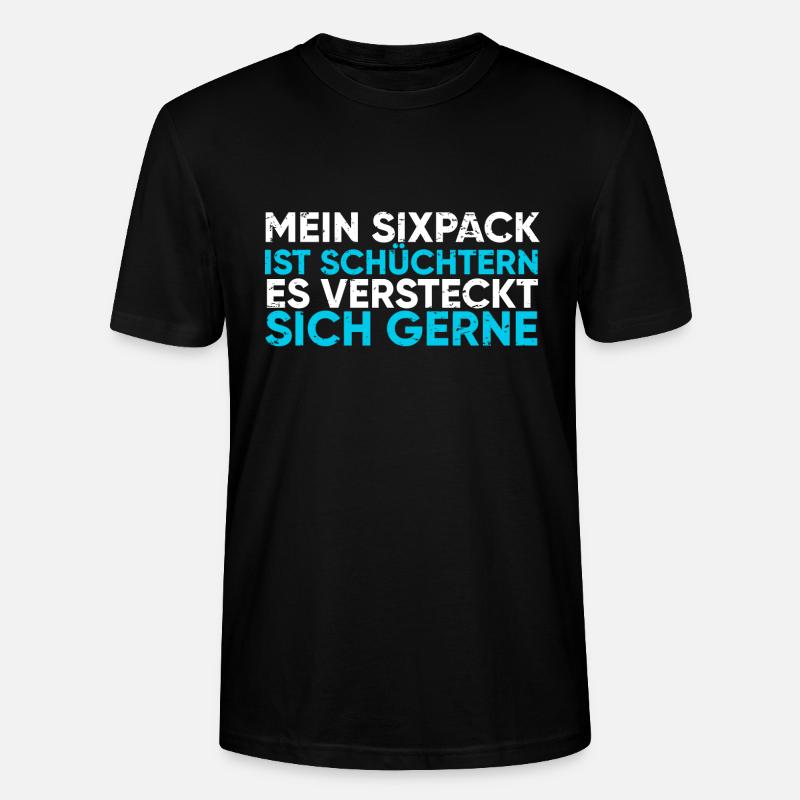 Sixpack - Stanley/Stella Unisex Bio-T-Shirt CRAFTER - Schwarz