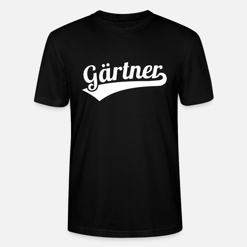 Gärtner - Stanley/Stella Unisex Bio-T-Shirt CRAFTER - Schwarz