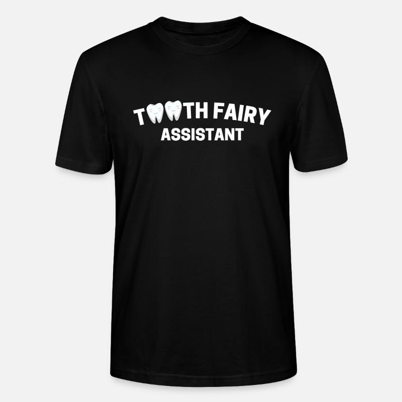 ASSISTANT FÉE DES DENTS - T-shirt bio CRAFTER Stanley Stella Unisexe - noir