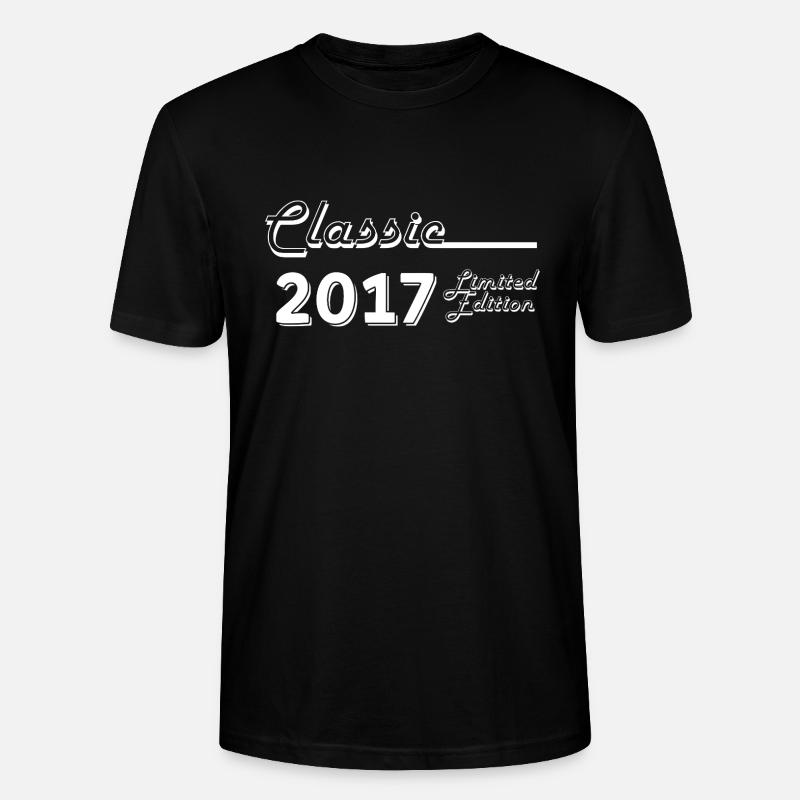 Classic 2017 édition limitée - T-shirt bio CRAFTER Stanley Stella Unisexe - noir