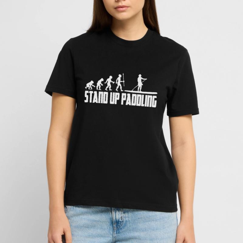 Paddle Evolution Paddle Stand Up Paddle SUP T-shirt bio CRAFTER Stanley Stella Unisexe