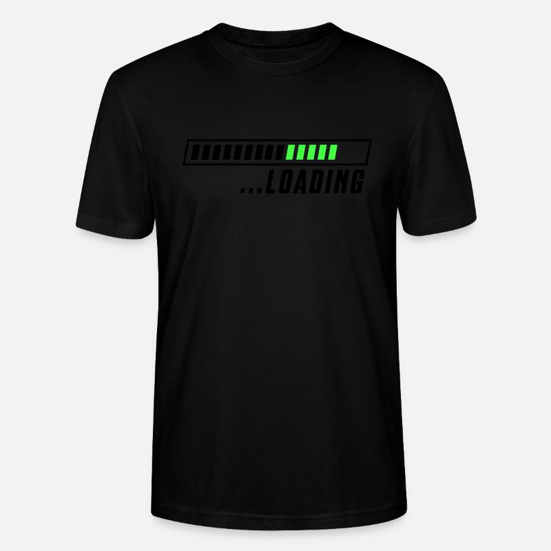 Loading loading bar - Stanley/Stella CRAFTER Unisex Organic T-Shirt - black