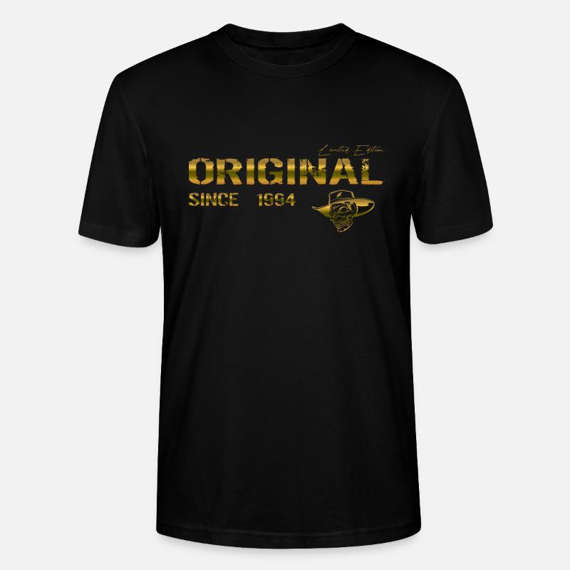 Original since 1994 - Stanley/Stella Unisex Bio-T-Shirt CRAFTER - Schwarz