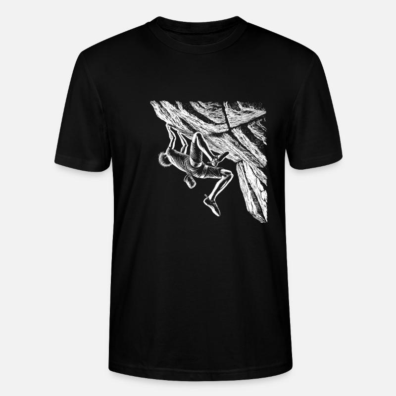 Grimper - T-shirt bio CRAFTER Stanley Stella Unisexe - noir